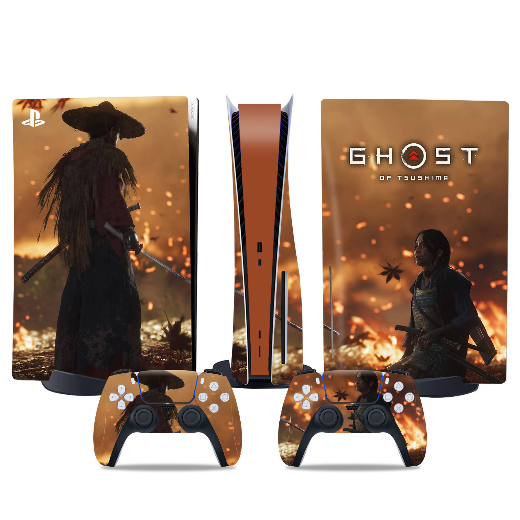 PS5 Disc Edition Skin Decal Sticker, Custom Vinyl Wrap Cover for PS5 Disc sticker TN-DiskPS5-4642