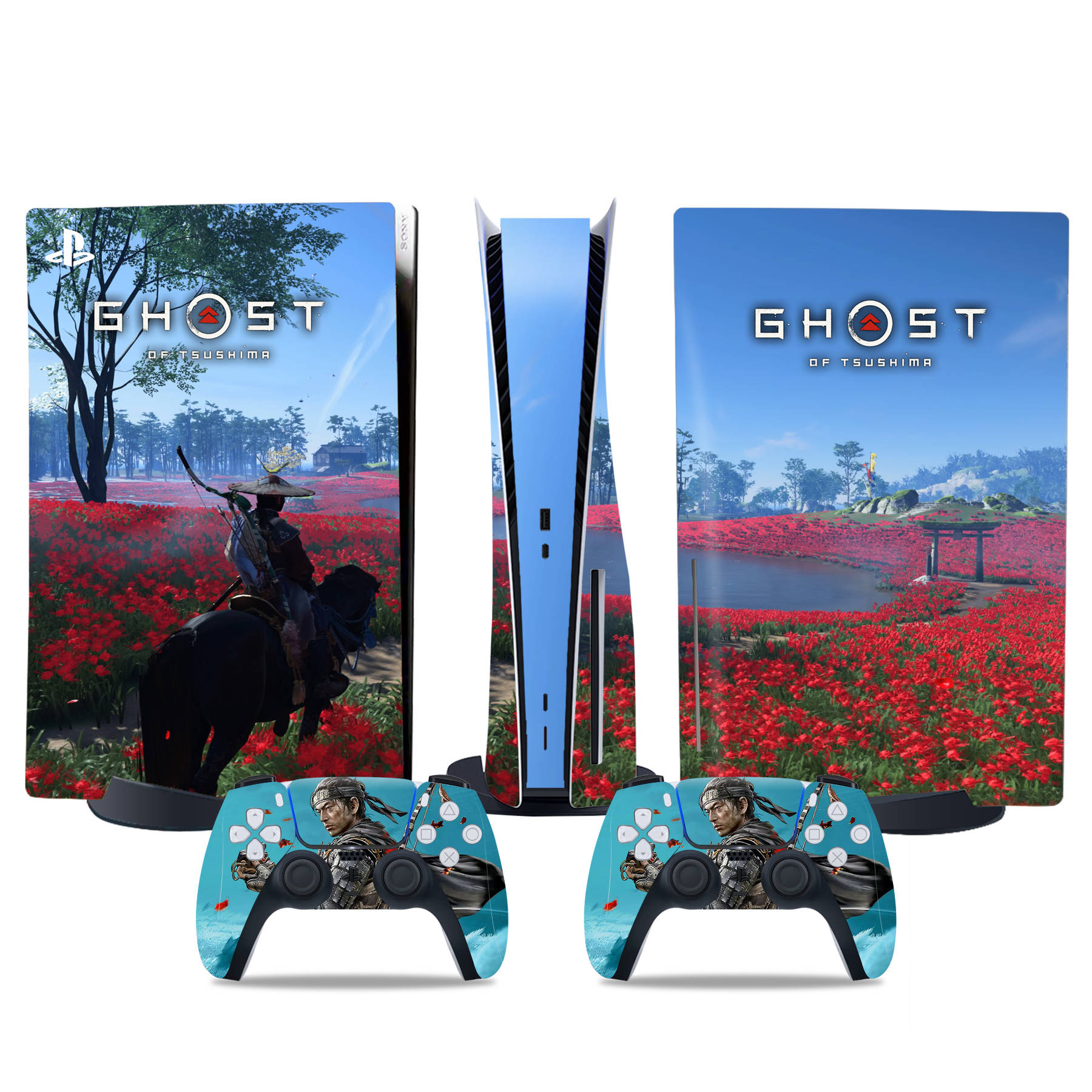 PS5 Disc Edition Skin Decal Sticker, Custom Vinyl Wrap Cover for PS5 Disc sticker TN-DiskPS5-4641