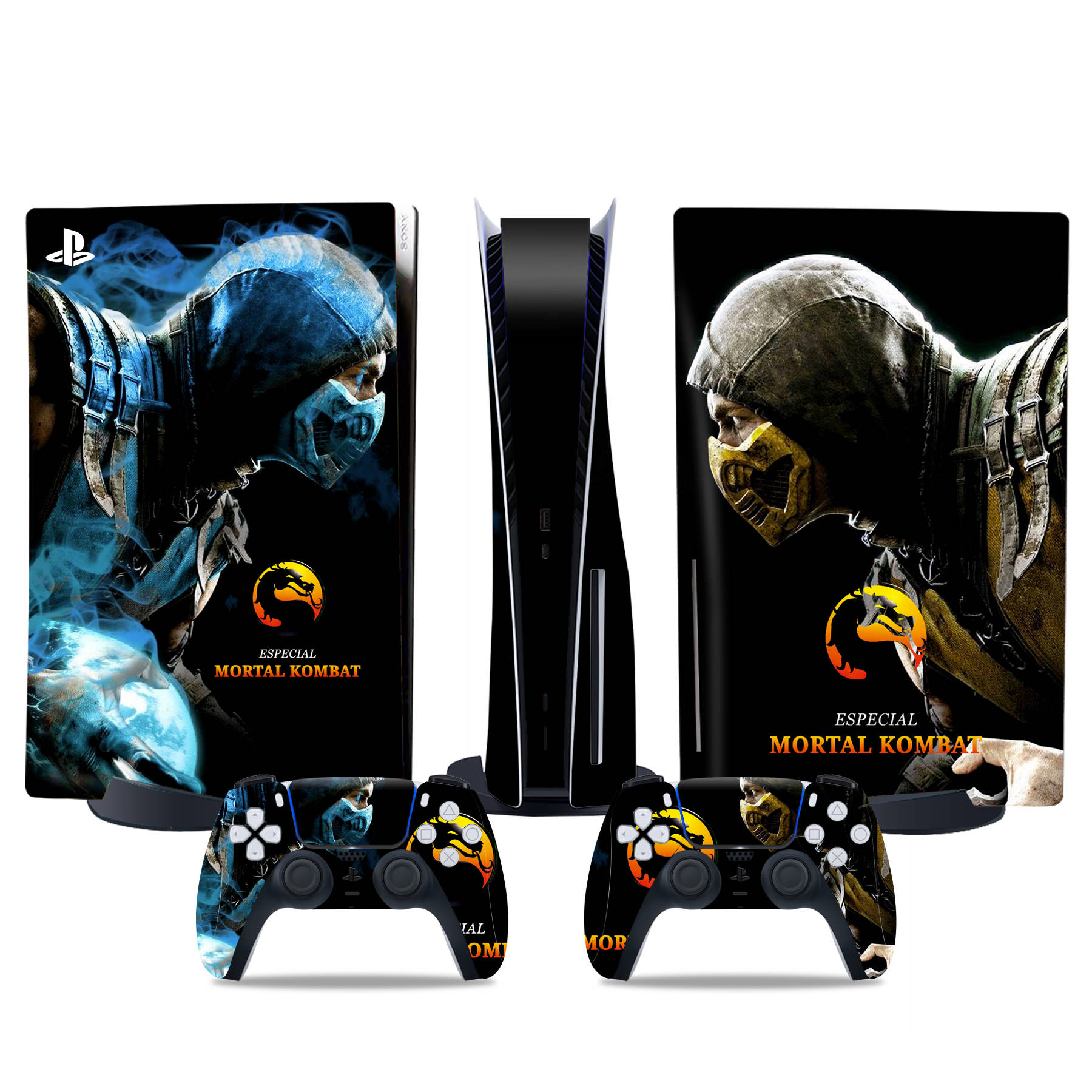 PS5 Disc Edition Skin Decal Sticker, Custom Vinyl Wrap Cover for PS5 Disc sticker TN-DiskPS5-4679