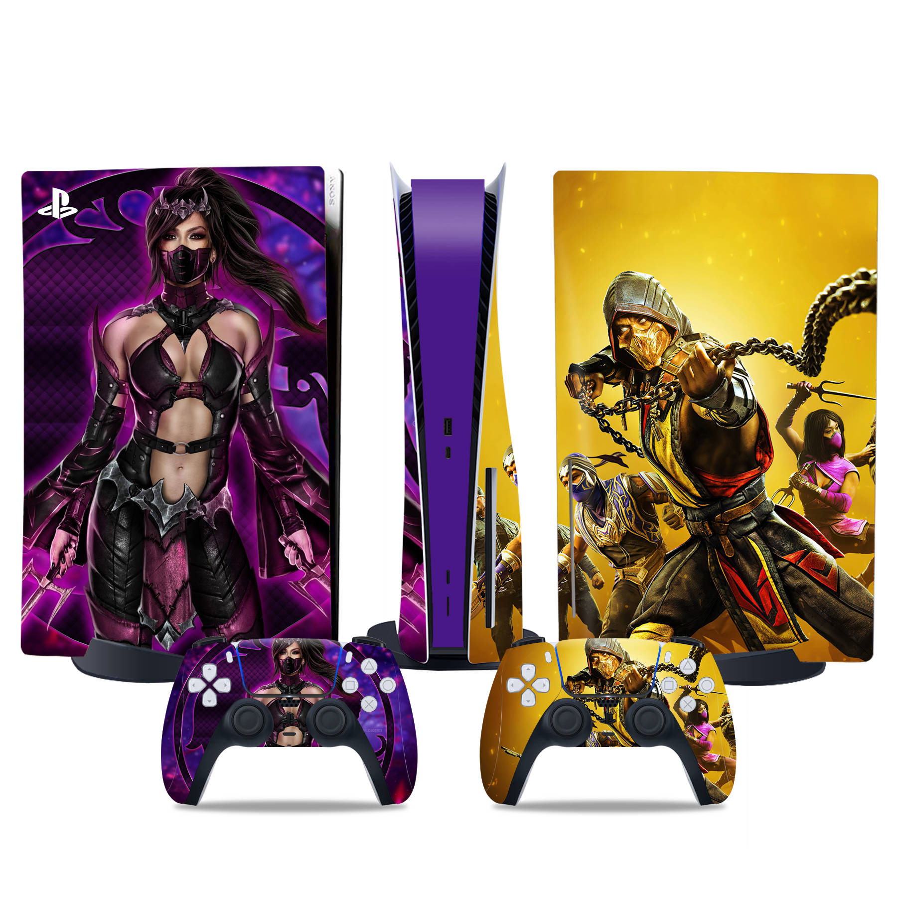 PS5 Disc Edition Skin Decal Sticker, Custom Vinyl Wrap Cover for PS5 Disc sticker TN-DiskPS5-4680