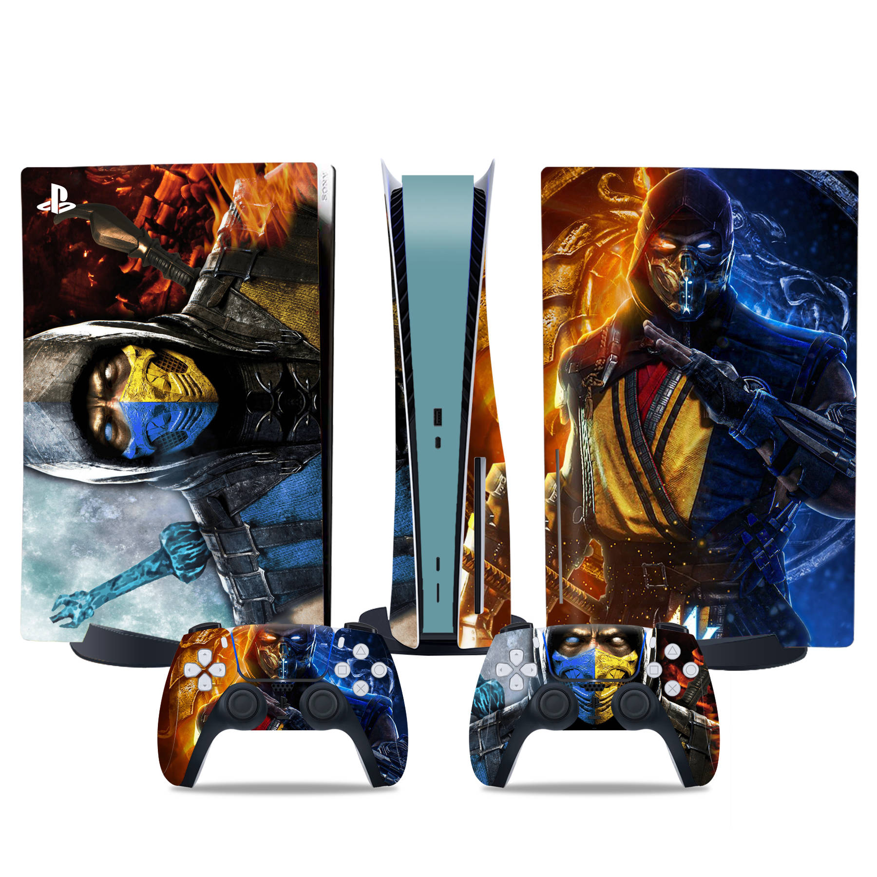 PS5 Disc Edition Skin Decal Sticker, Custom Vinyl Wrap Cover for PS5 Disc sticker TN-DiskPS5-4681
