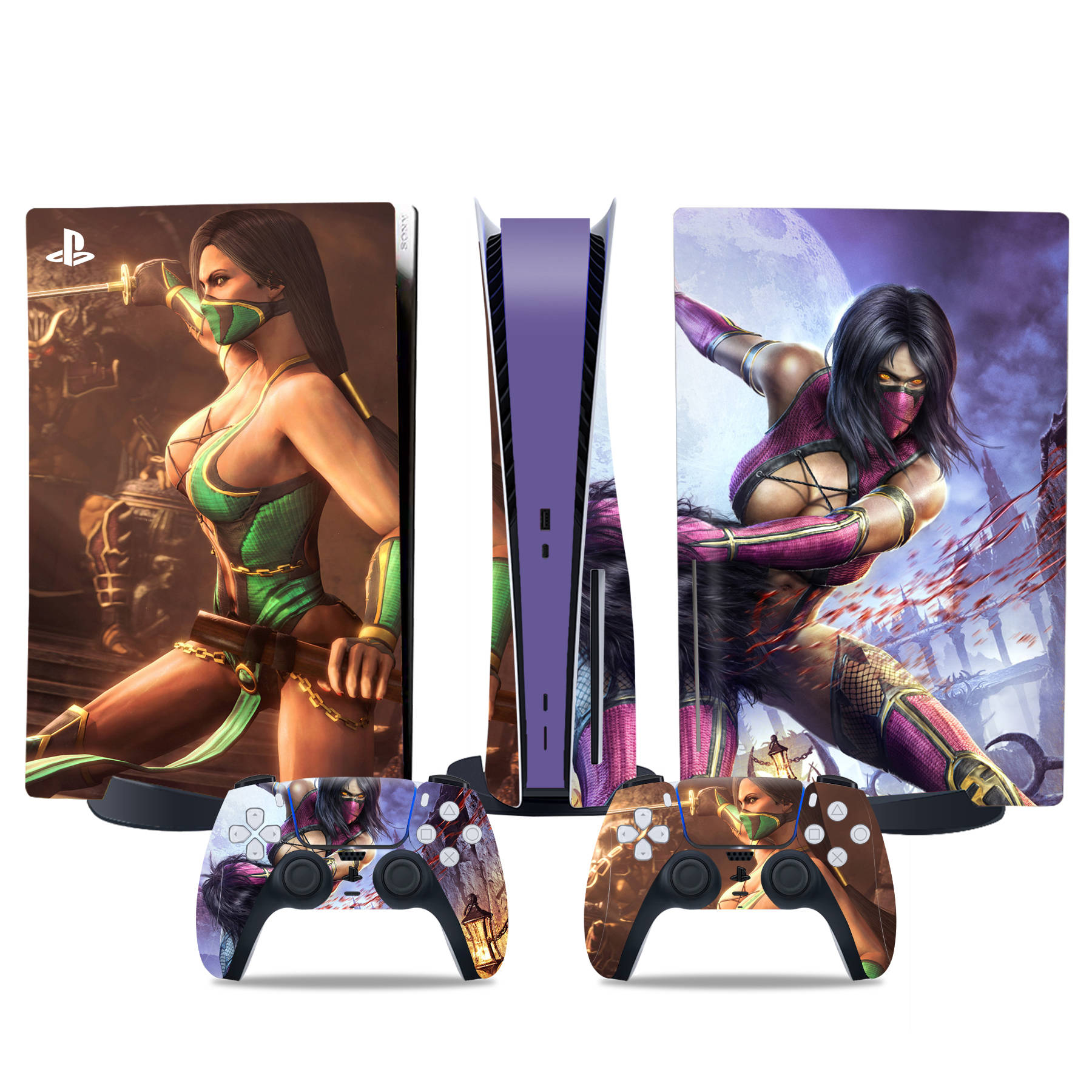 PS5 Disc Edition Skin Decal Sticker, Custom Vinyl Wrap Cover for PS5 Disc sticker TN-DiskPS5-4685