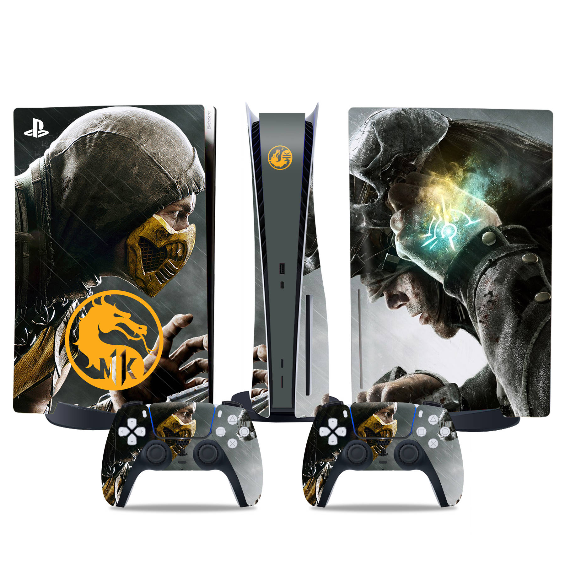 PS5 Disc Edition Skin Decal Sticker, Custom Vinyl Wrap Cover for PS5 Disc sticker TN-DiskPS5-4693