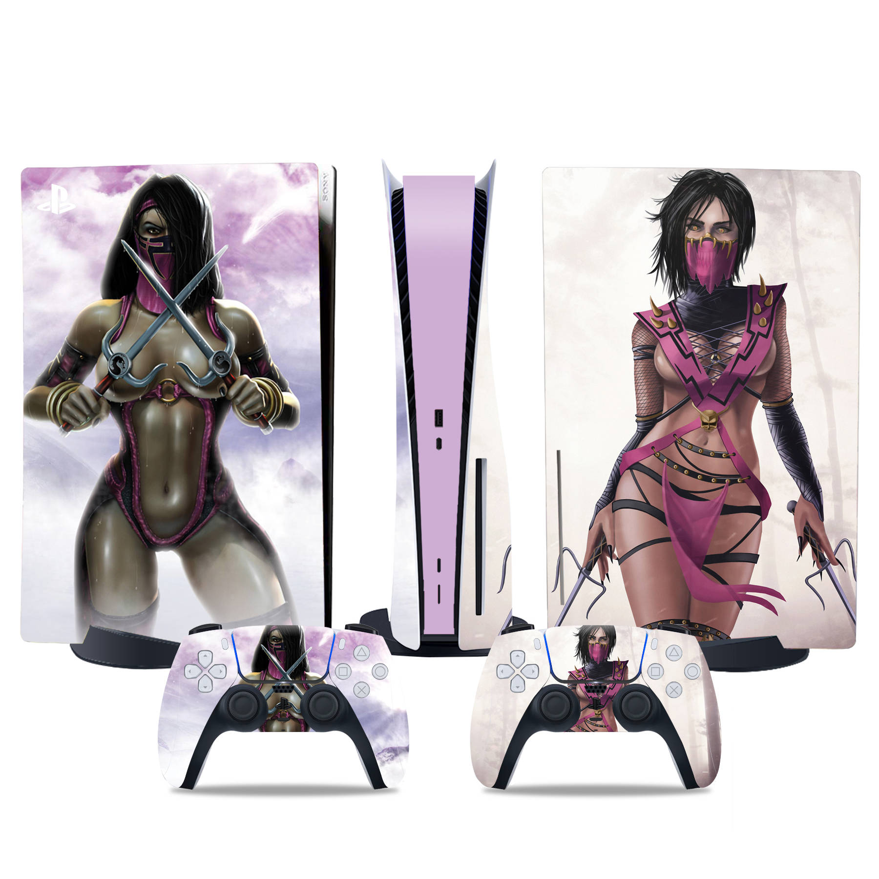 PS5 Disc Edition Skin Decal Sticker, Custom Vinyl Wrap Cover for PS5 Disc sticker TN-DiskPS5-4691