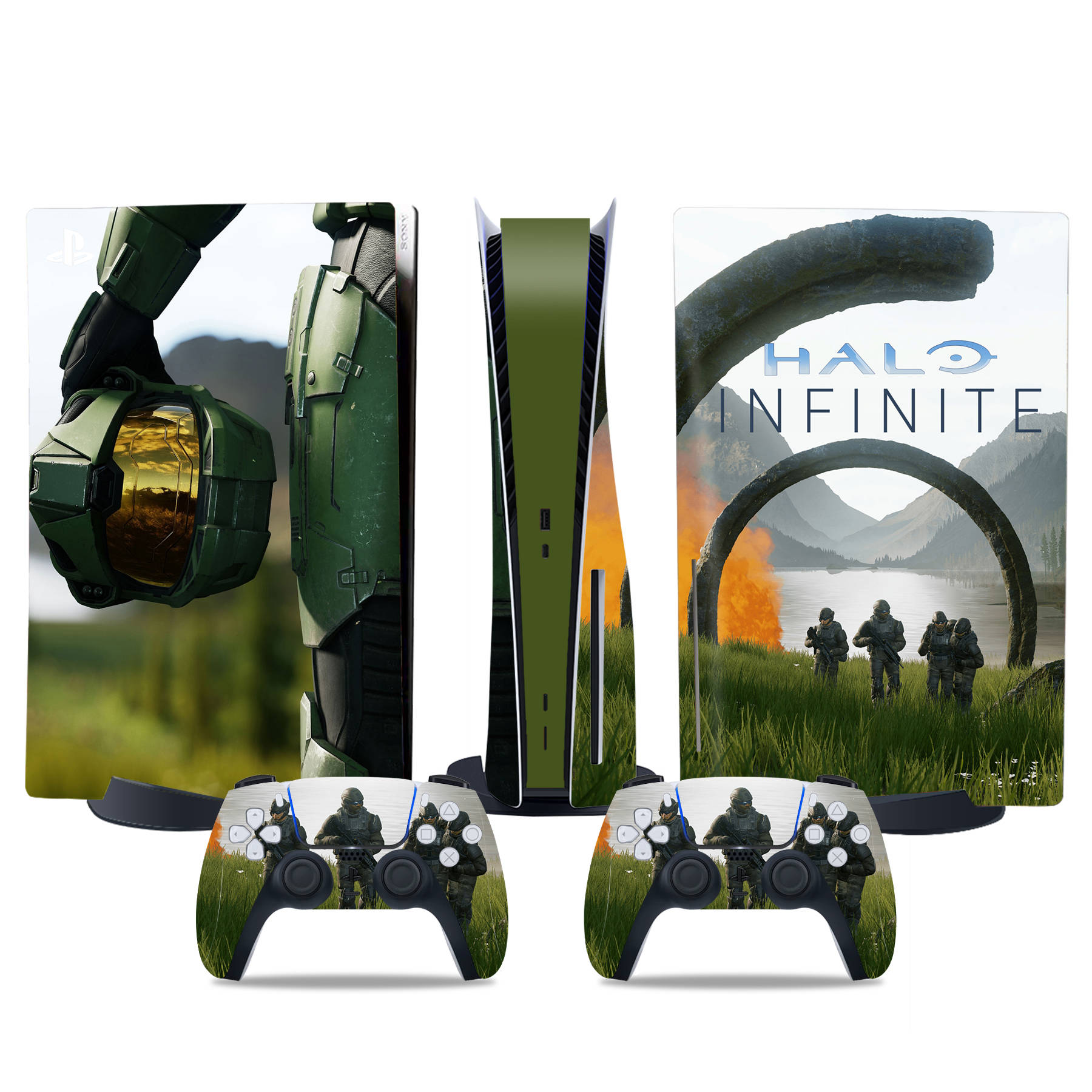 PS5 Disc Edition Skin Decal Sticker, Custom Vinyl Wrap Cover for PS5 Disc sticker TN-DiskPS5-4696