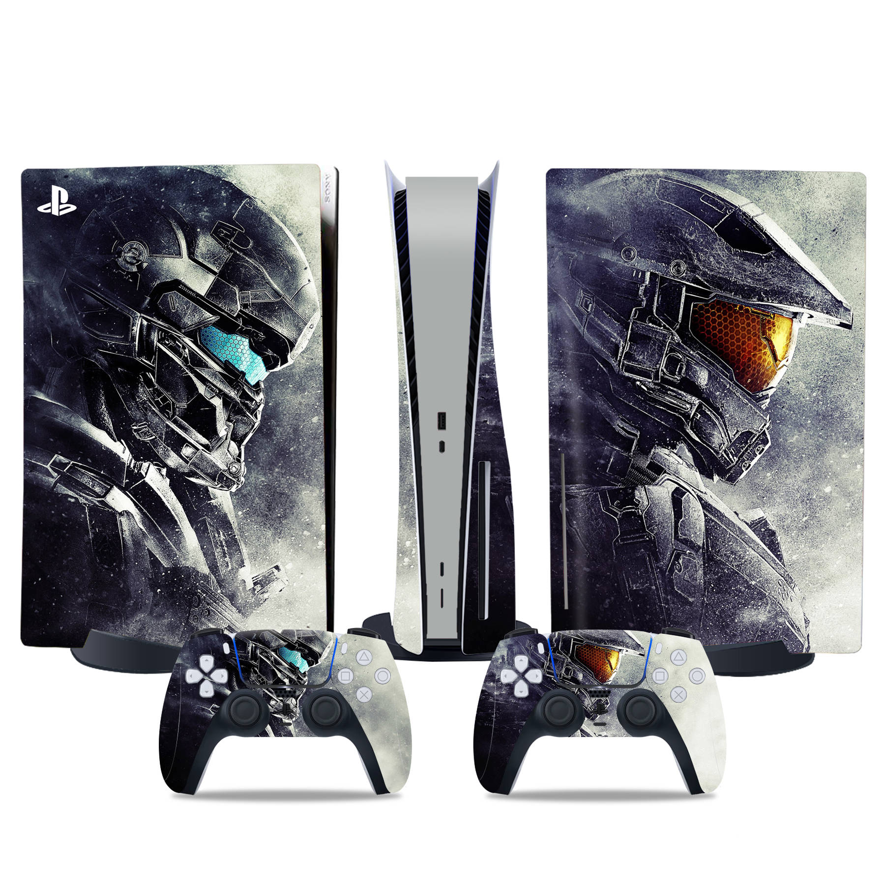 PS5 Disc Edition Skin Decal Sticker, Custom Vinyl Wrap Cover for PS5 Disc sticker TN-DiskPS5-4702