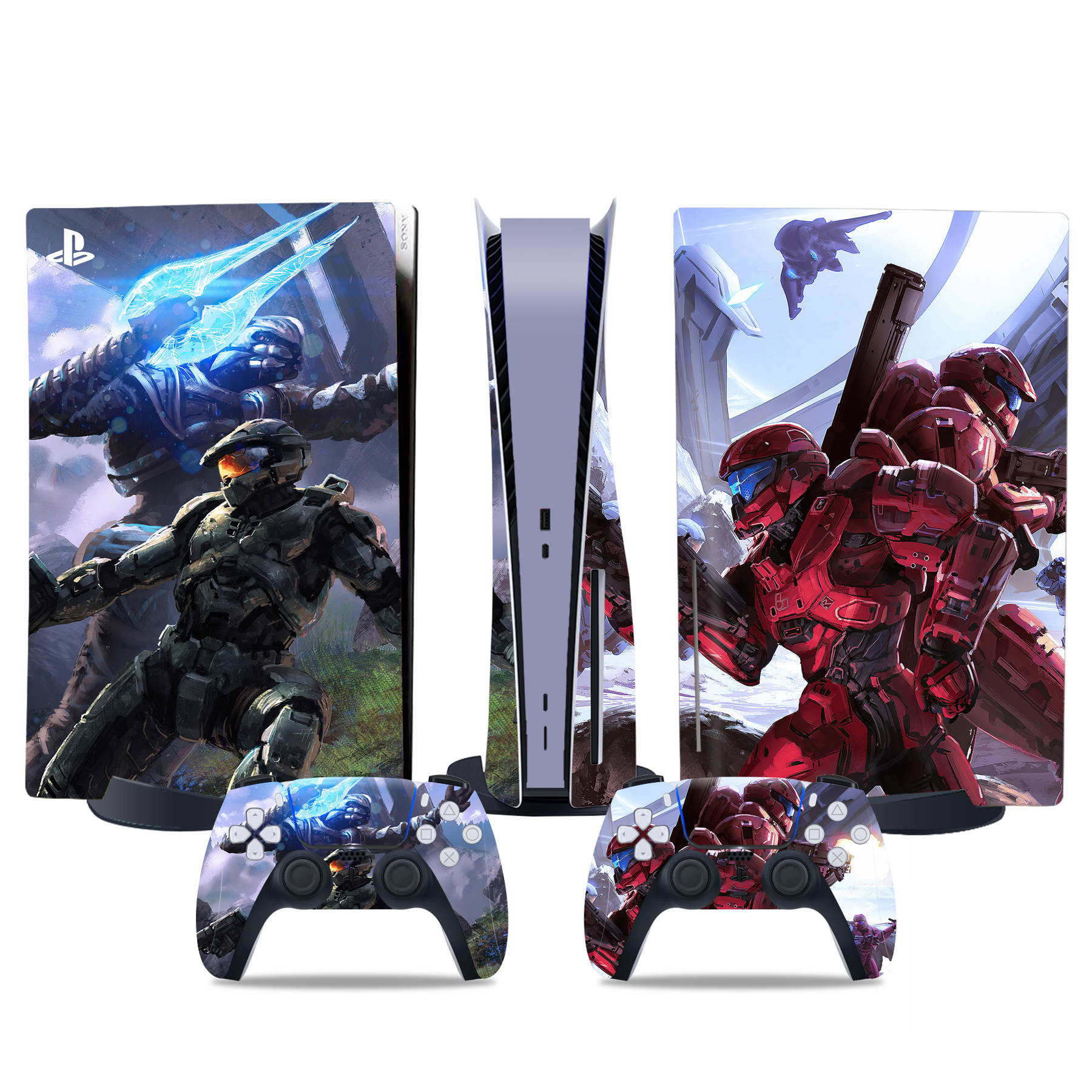 PS5 Disc Edition Skin Decal Sticker, Custom Vinyl Wrap Cover for PS5 Disc sticker TN-DiskPS5-4704
