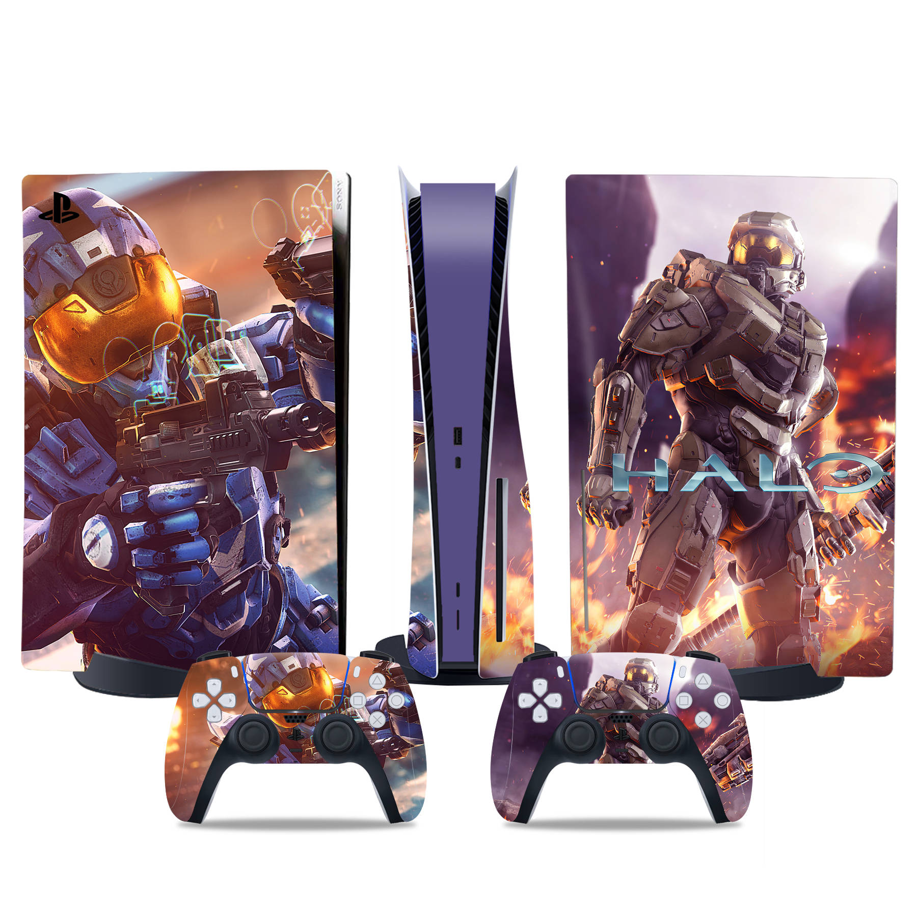 PS5 Disc Edition Skin Decal Sticker, Custom Vinyl Wrap Cover for PS5 Disc sticker TN-DiskPS5-4707