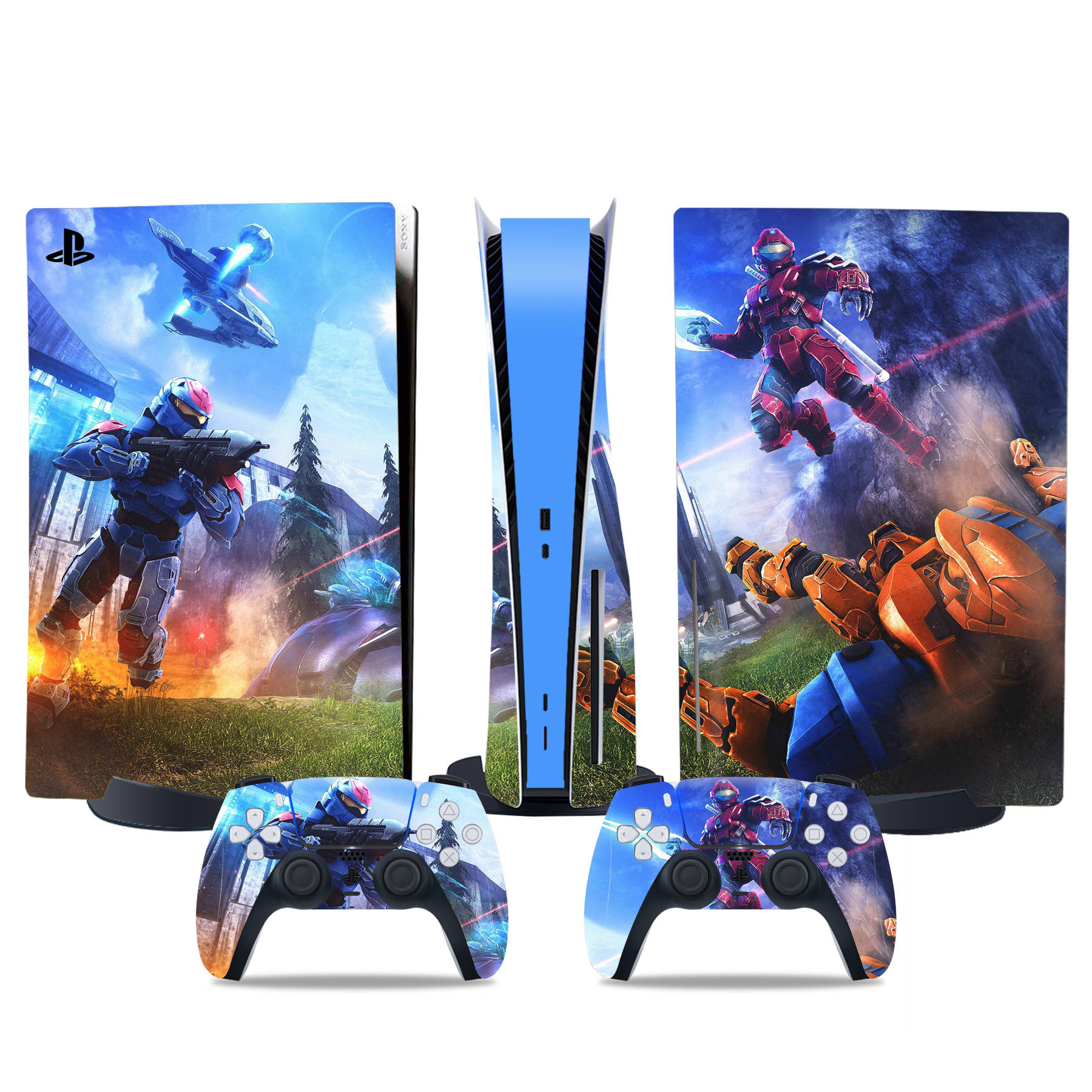 PS5 Disc Edition Skin Decal Sticker, Custom Vinyl Wrap Cover for PS5 Disc sticker TN-DiskPS5-4706