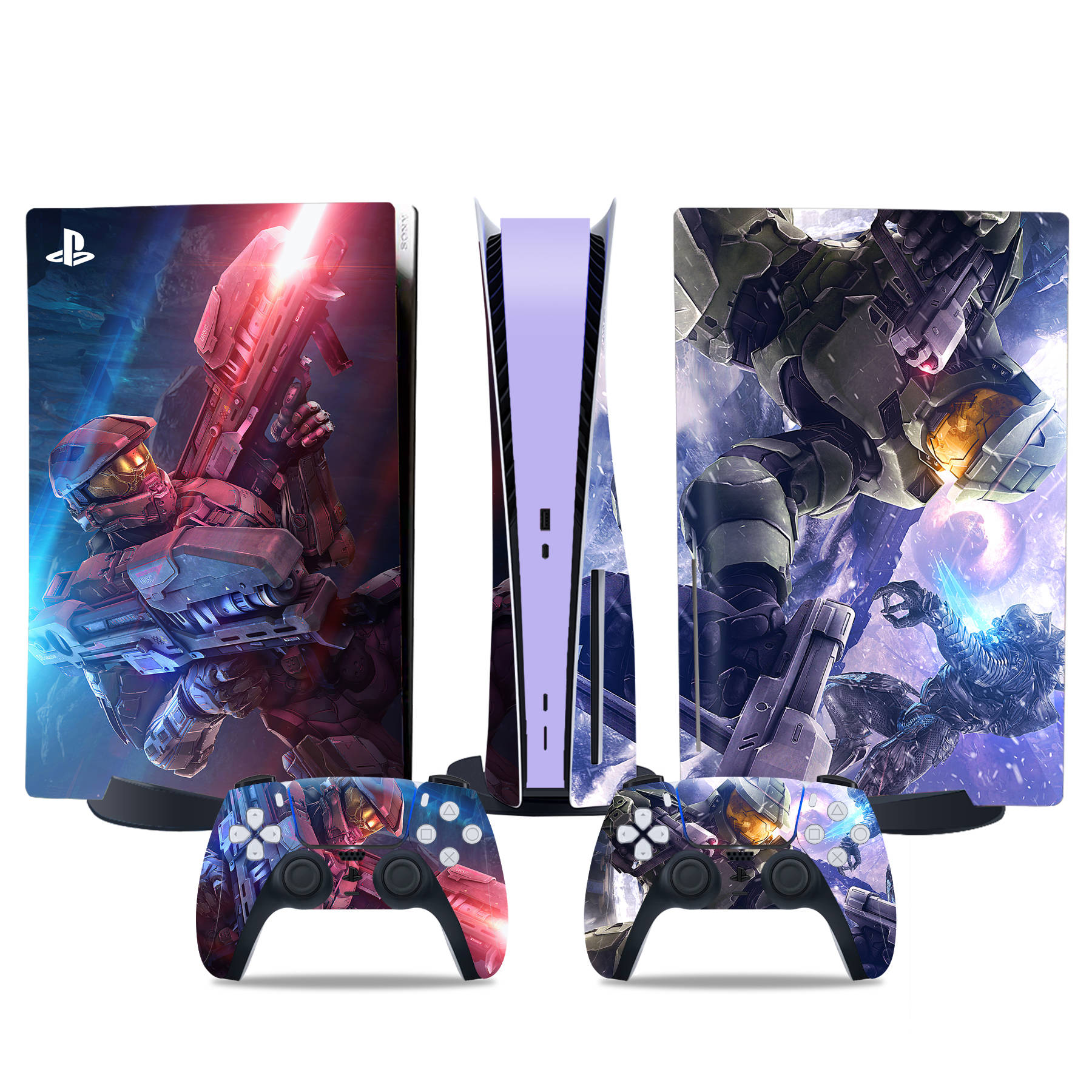 PS5 Disc Edition Skin Decal Sticker, Custom Vinyl Wrap Cover for PS5 Disc sticker TN-DiskPS5-4713