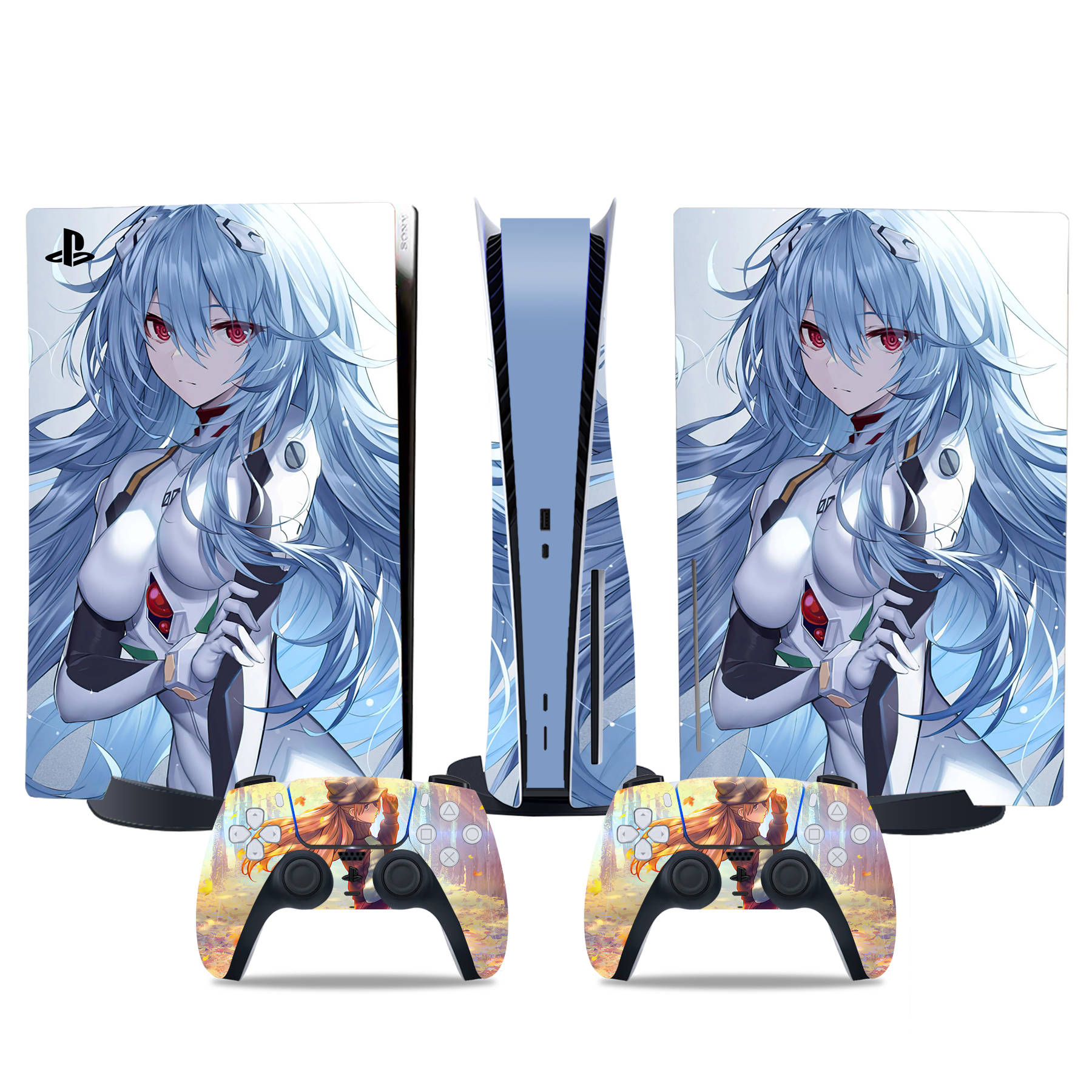 PS5 Disc Edition Skin Decal Sticker, Custom Vinyl Wrap Cover for PS5 Disc sticker TN-DiskPS5-4736