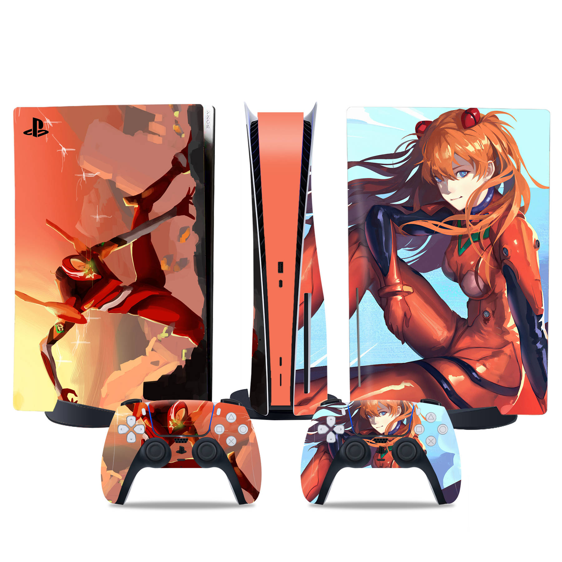 PS5 Disc Edition Skin Decal Sticker, Custom Vinyl Wrap Cover for PS5 Disc sticker TN-DiskPS5-4730