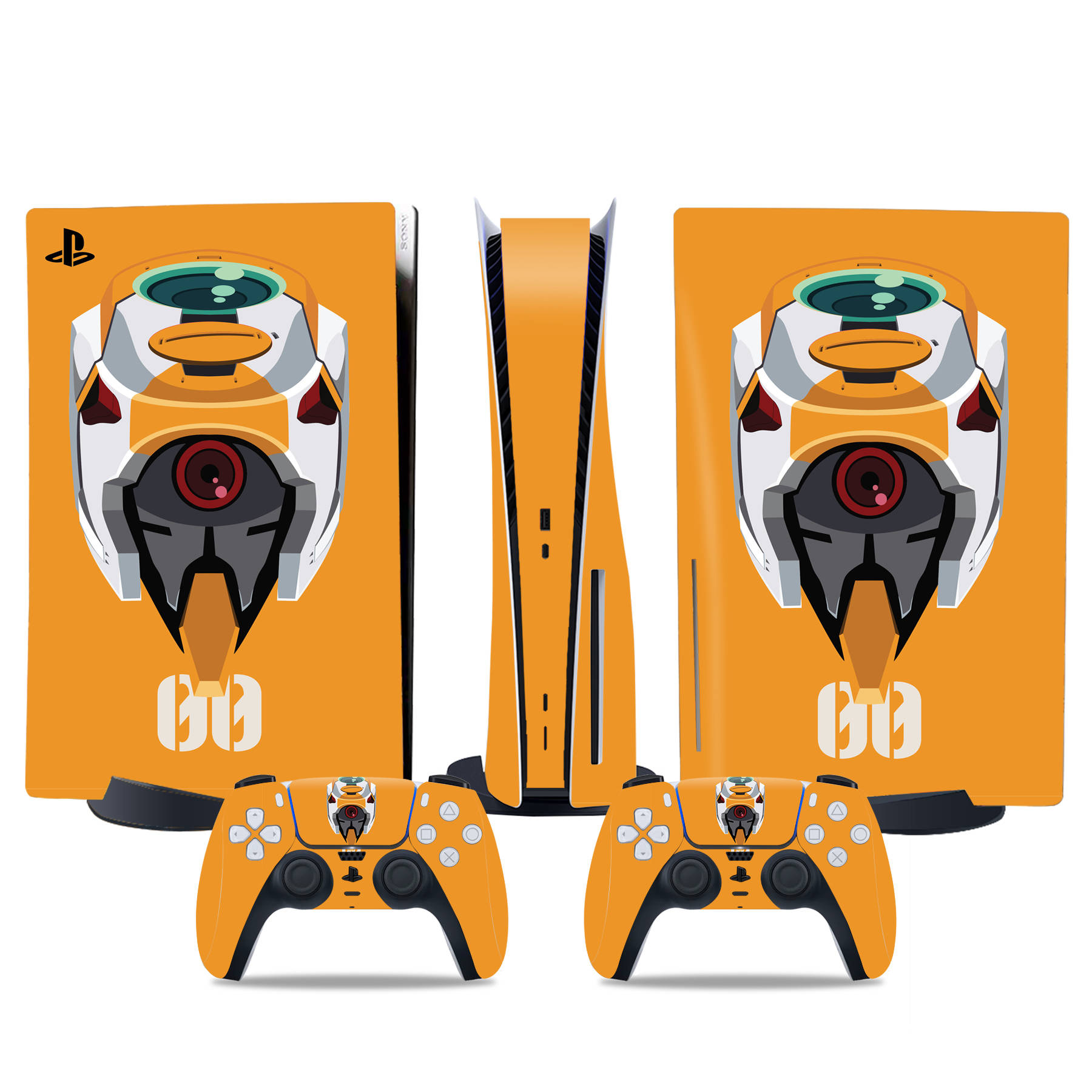 PS5 Disc Edition Skin Decal Sticker, Custom Vinyl Wrap Cover for PS5 Disc sticker TN-DiskPS5-4740