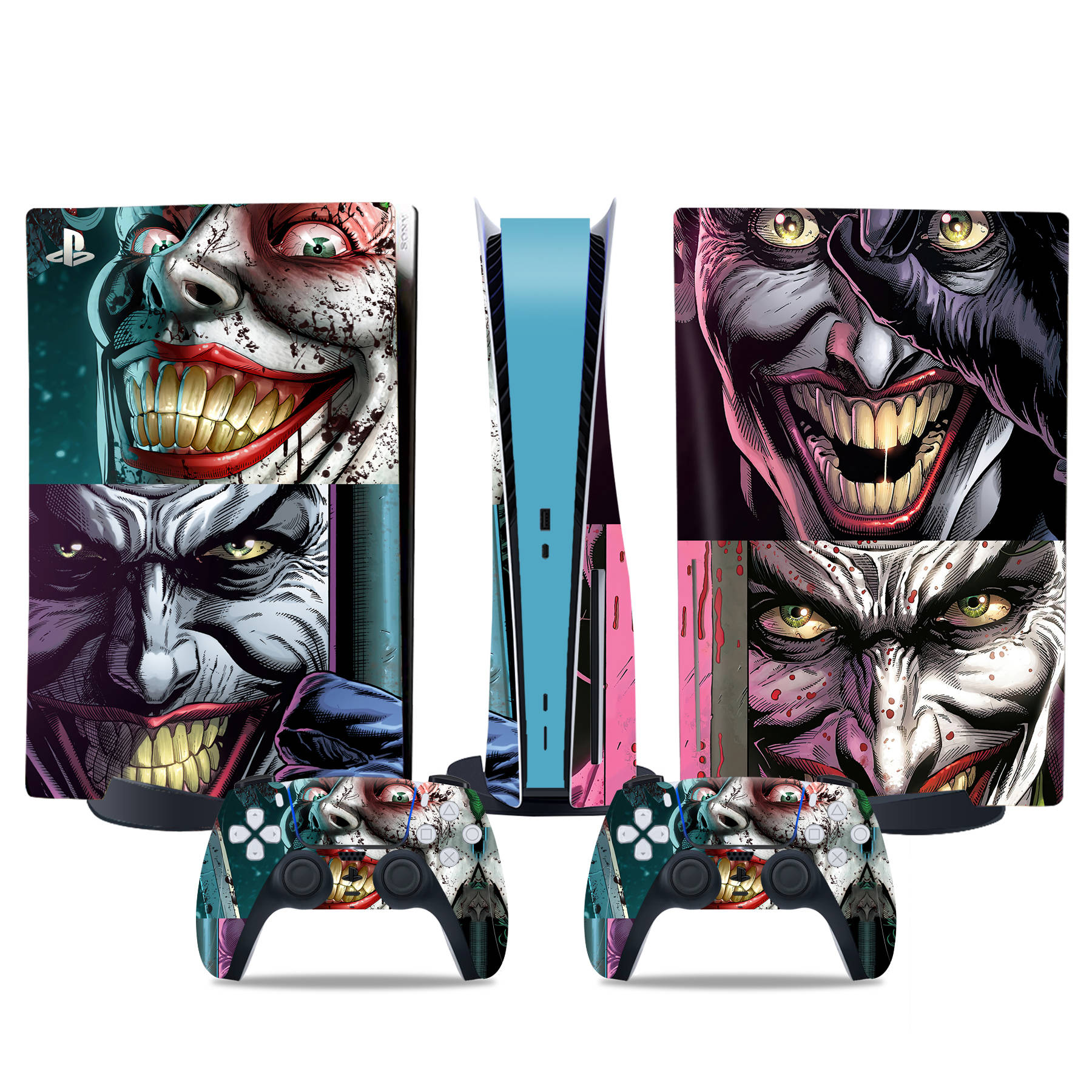 PS5 Disc Edition Skin Decal Sticker, Custom Vinyl Wrap Cover for PS5 Disc sticker TN-DiskPS5-4753