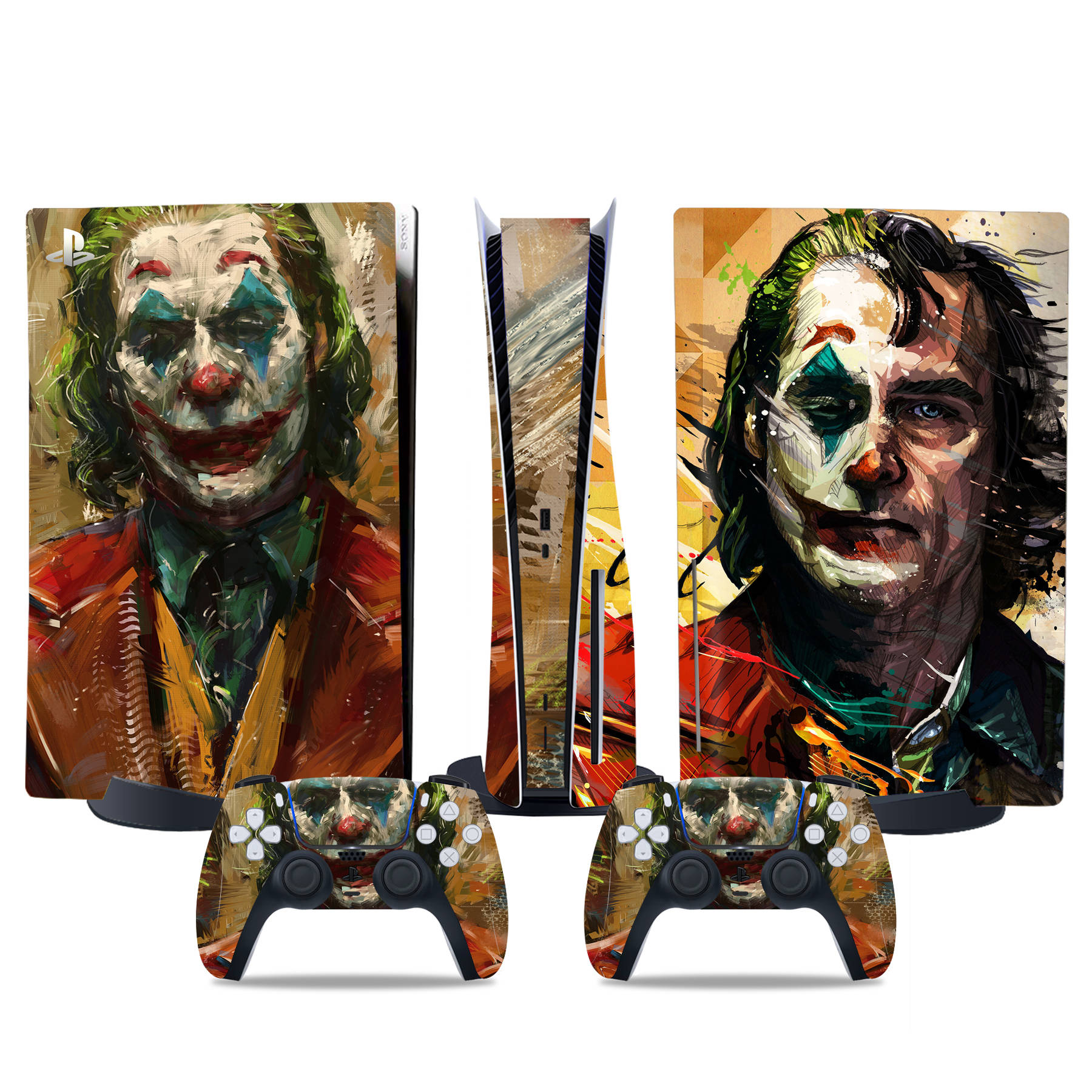 PS5 Disc Edition Skin Decal Sticker, Custom Vinyl Wrap Cover for PS5 Disc sticker TN-DiskPS5-4765