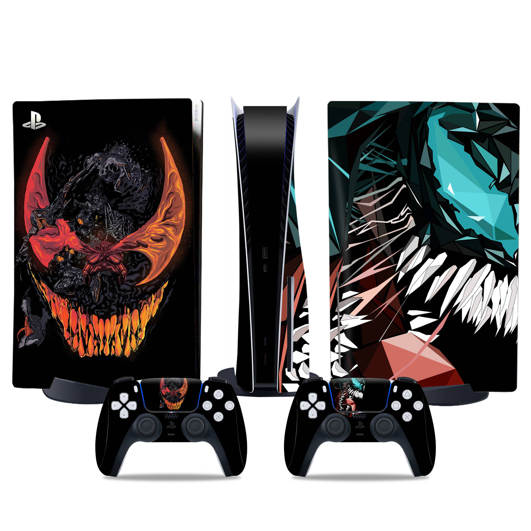 PS5 Disc Edition Skin Decal Sticker, Custom Vinyl Wrap Cover for PS5 Disc sticker TN-DiskPS5-4781