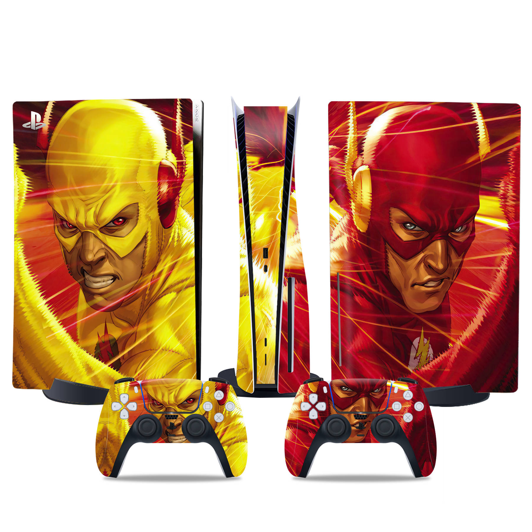 PS5 Disc Edition Skin Decal Sticker, Custom Vinyl Wrap Cover for PS5 Disc sticker TN-DiskPS5-4791