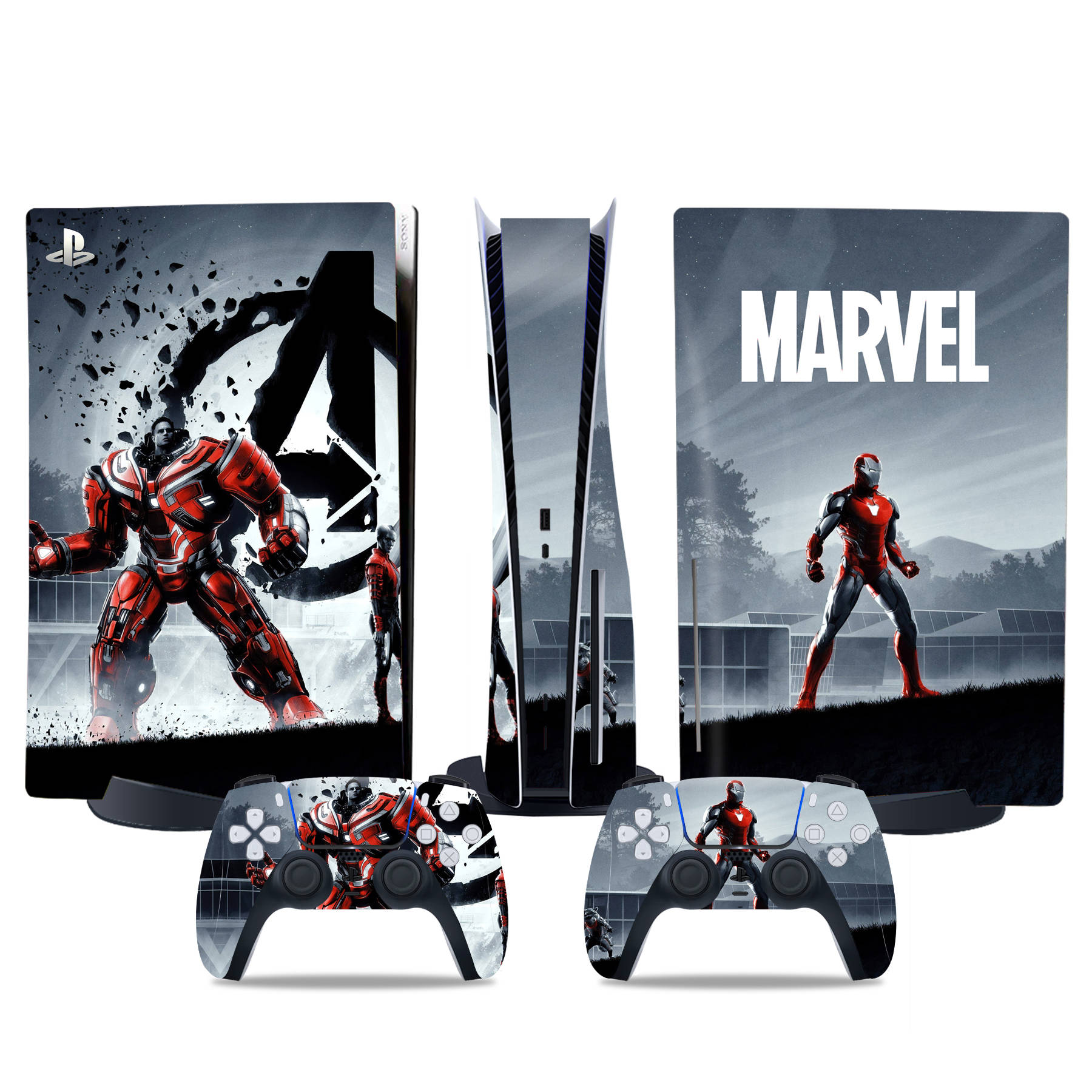 PS5 Disc Edition Skin Decal Sticker, Custom Vinyl Wrap Cover for PS5 Disc sticker TN-DiskPS5-4798