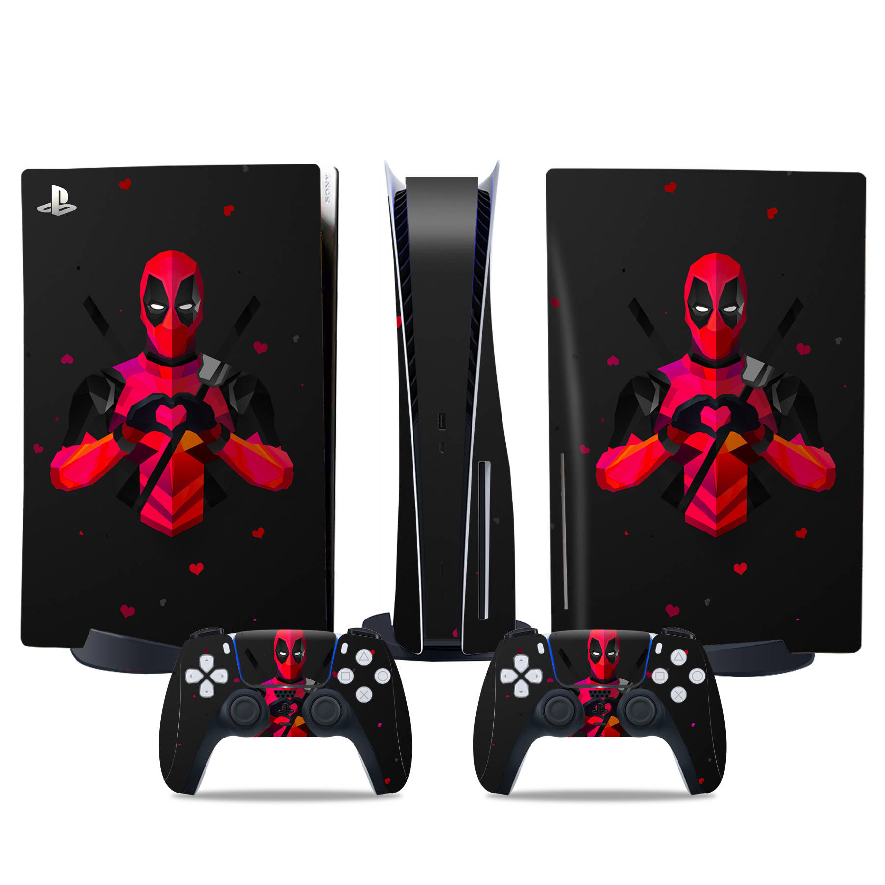 PS5 Disc Edition Skin Decal Sticker, Custom Vinyl Wrap Cover for PS5 Disc sticker TN-DiskPS5-4799