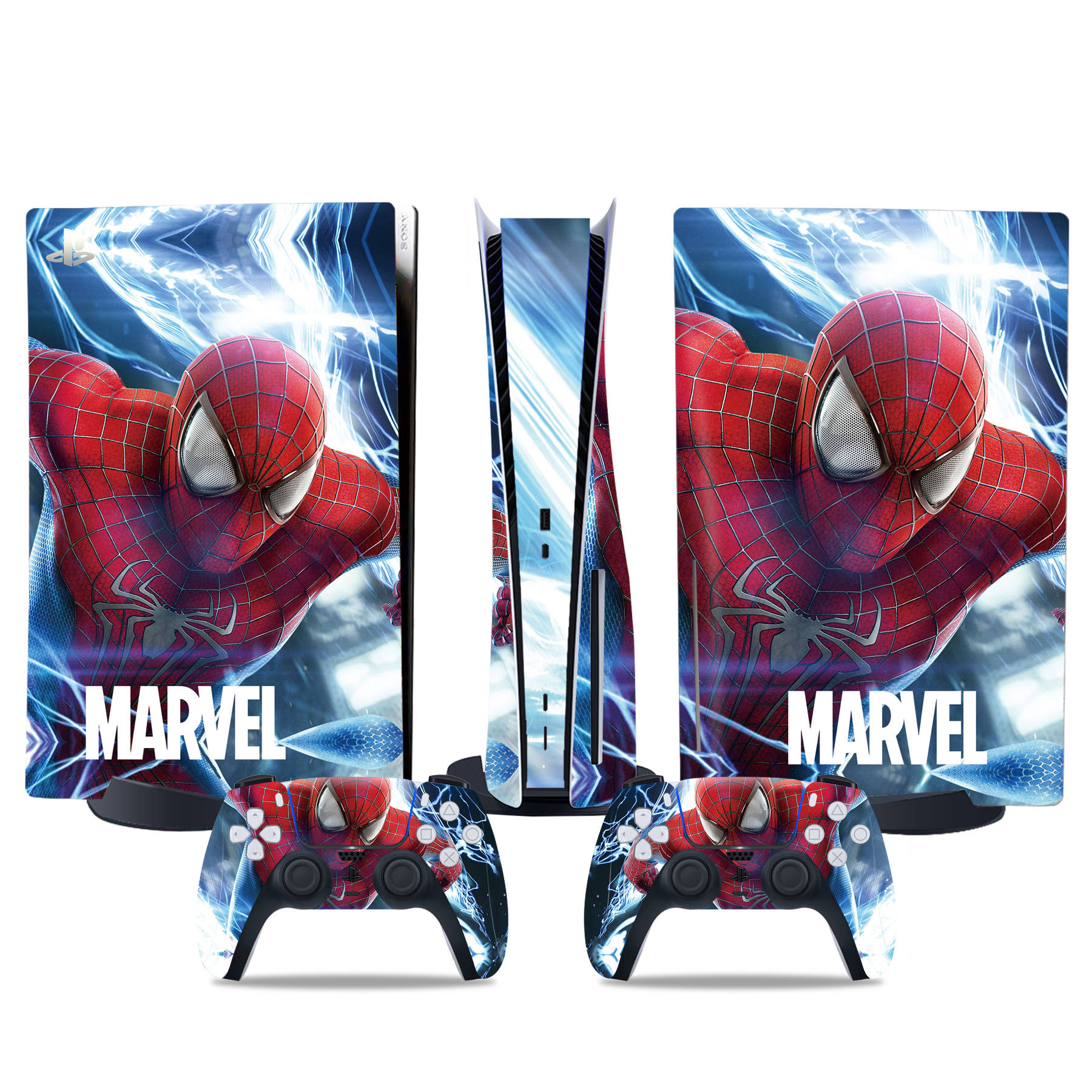 PS5 Disc Edition Skin Decal Sticker, Custom Vinyl Wrap Cover for PS5 Disc sticker TN-DiskPS5-4808