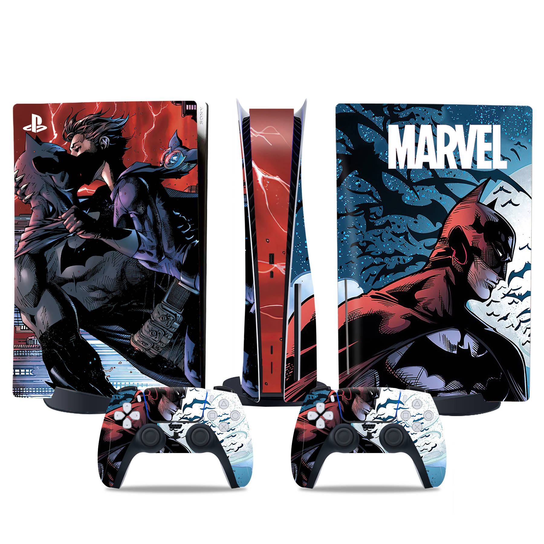 PS5 Disc Edition Skin Decal Sticker, Custom Vinyl Wrap Cover for PS5 Disc sticker TN-DiskPS5-4815