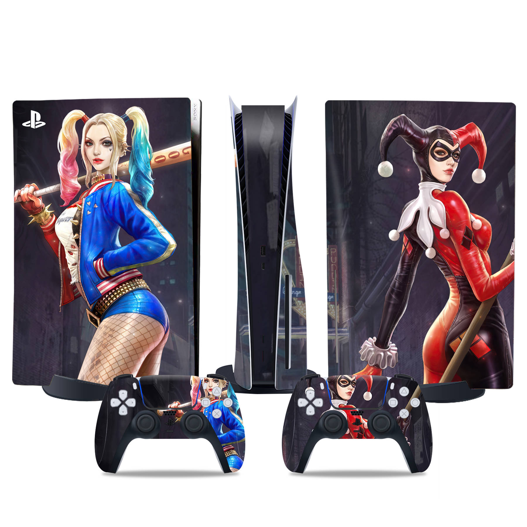 PS5 Disc Edition Skin Decal Sticker, Custom Vinyl Wrap Cover for PS5 Disc sticker TN-DiskPS5-4823