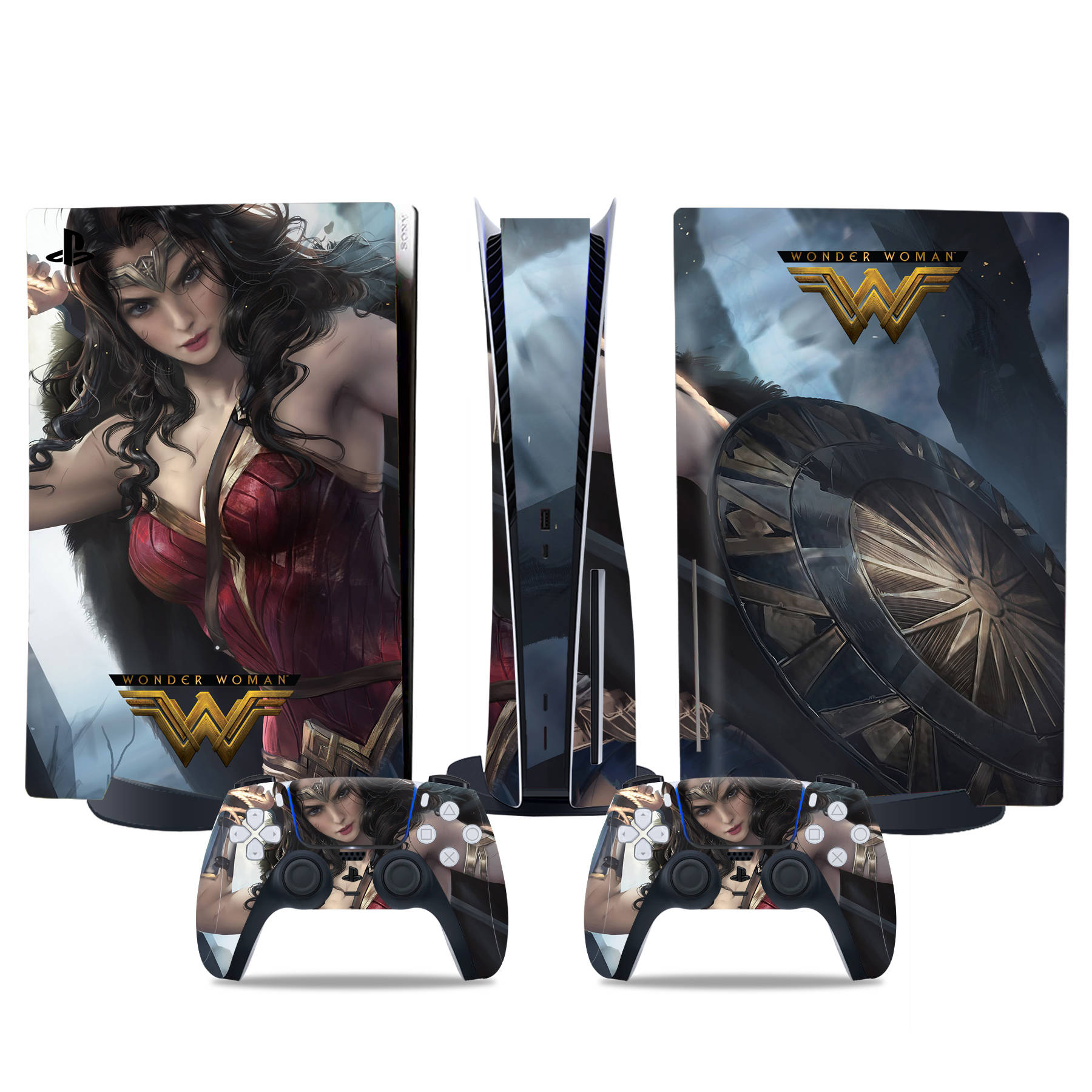 PS5 Disc Edition Skin Decal Sticker, Custom Vinyl Wrap Cover for PS5 Disc sticker TN-DiskPS5-4837