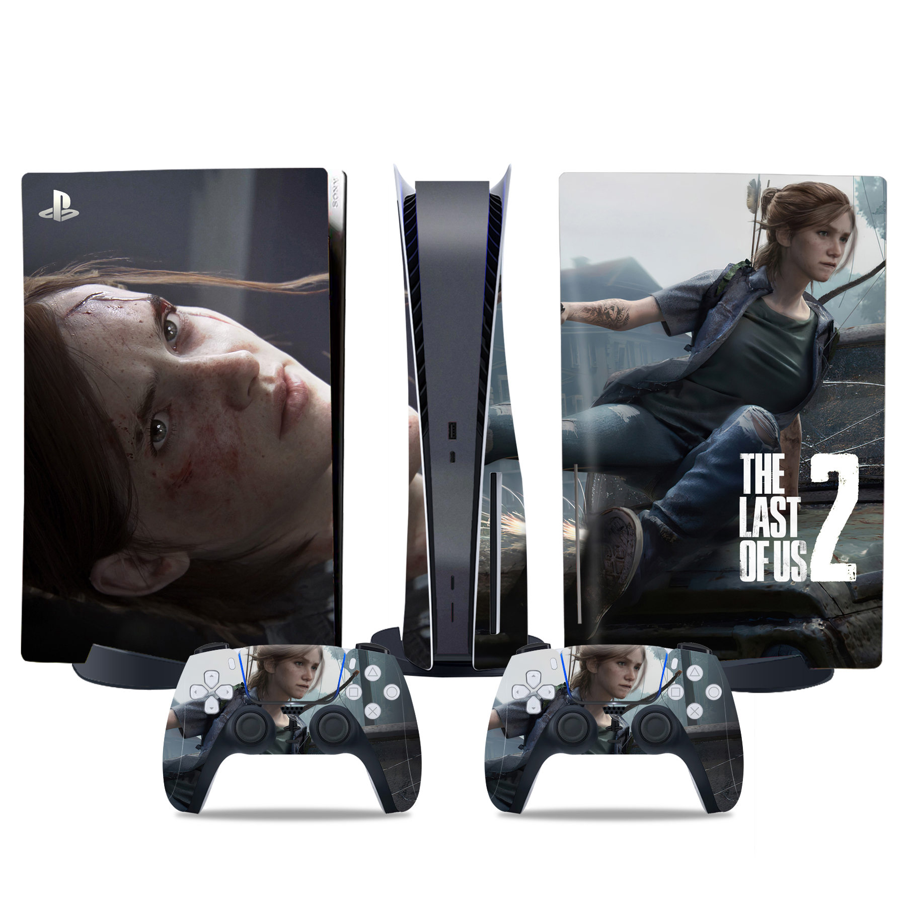 PS5 Disc Edition Skin Decal Sticker, Custom Vinyl Wrap Cover for PS5 Disc sticker TN-DiskPS5-4848