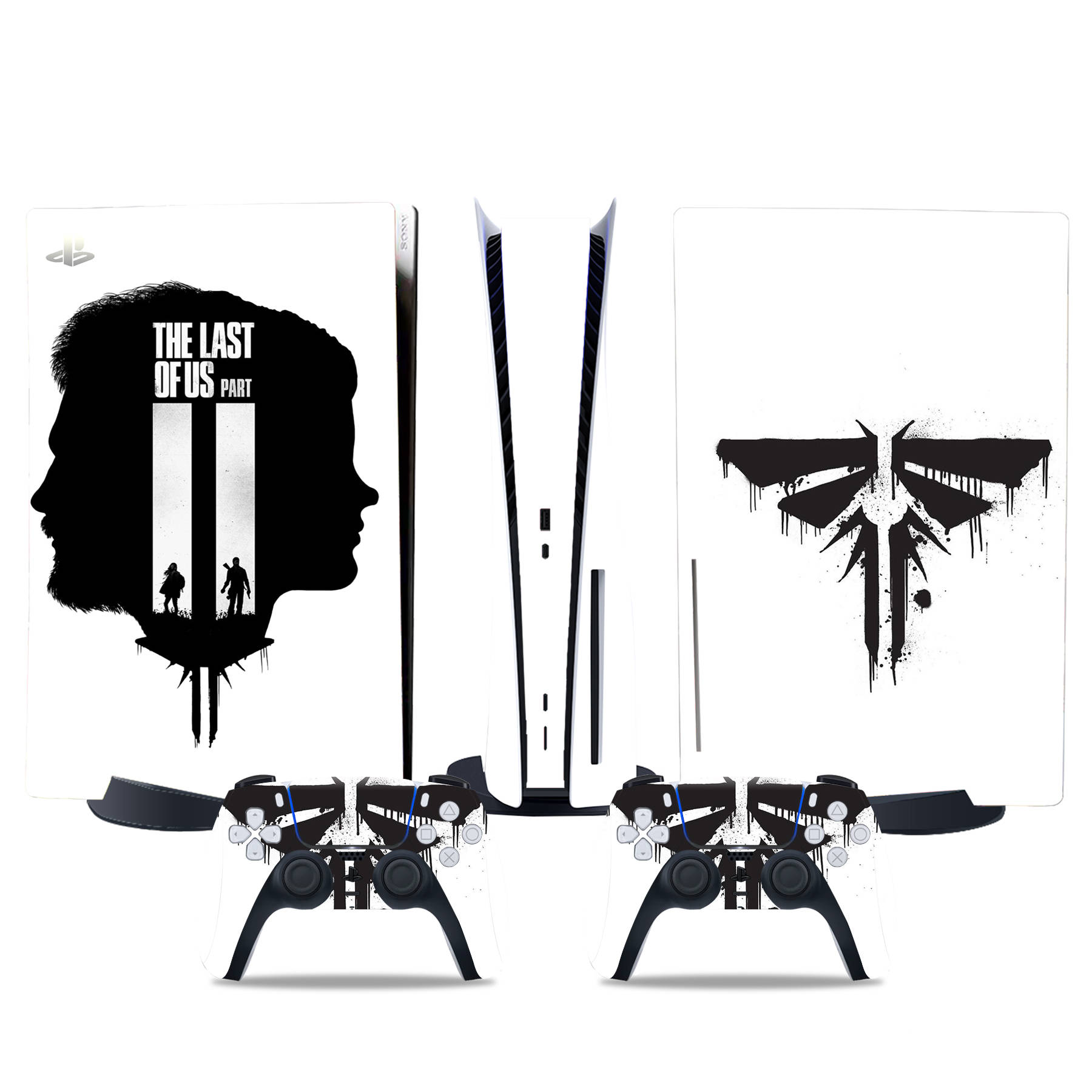 PS5 Disc Edition Skin Decal Sticker, Custom Vinyl Wrap Cover for PS5 Disc sticker TN-DiskPS5-4858