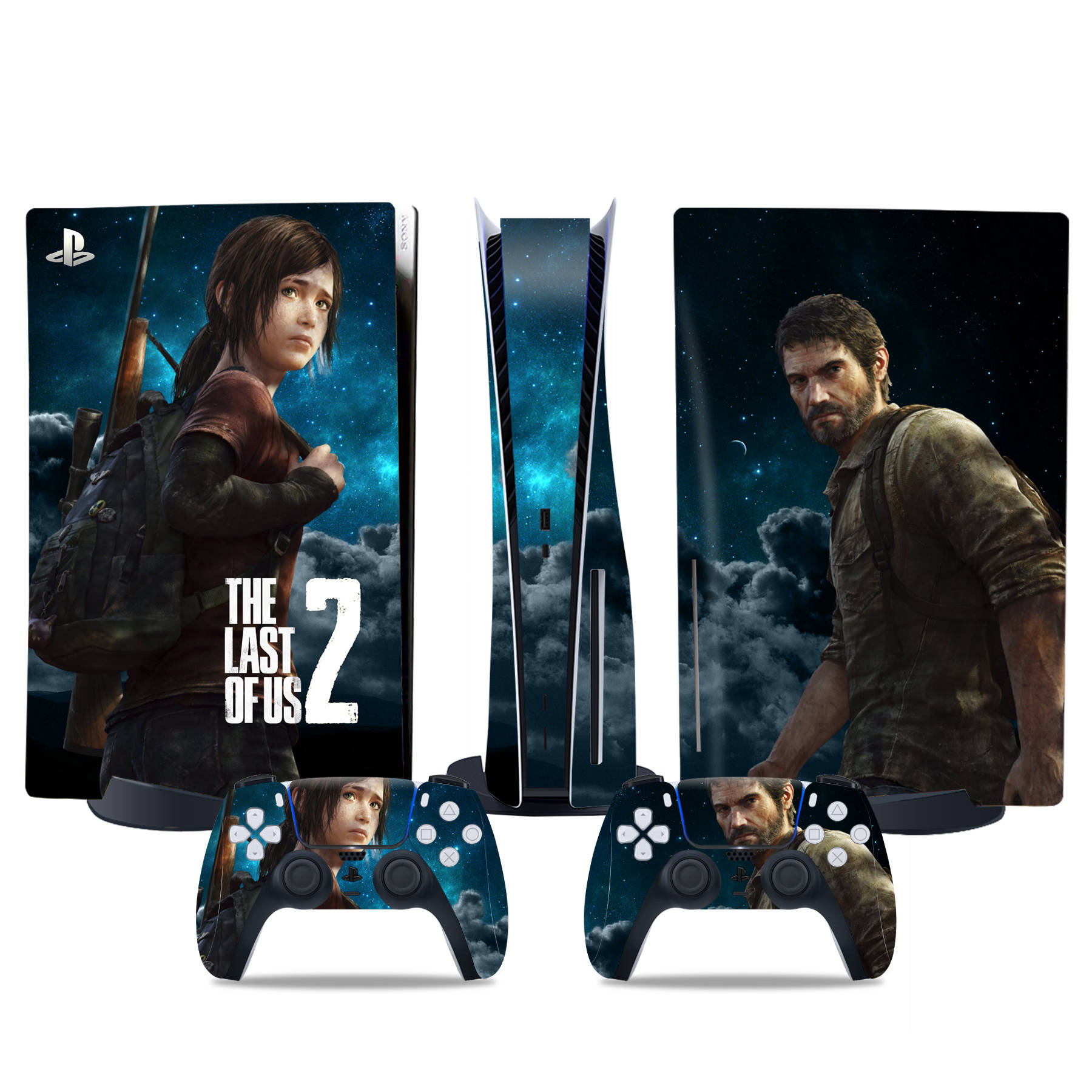 PS5 Disc Edition Skin Decal Sticker, Custom Vinyl Wrap Cover for PS5 Disc sticker TN-DiskPS5-4859