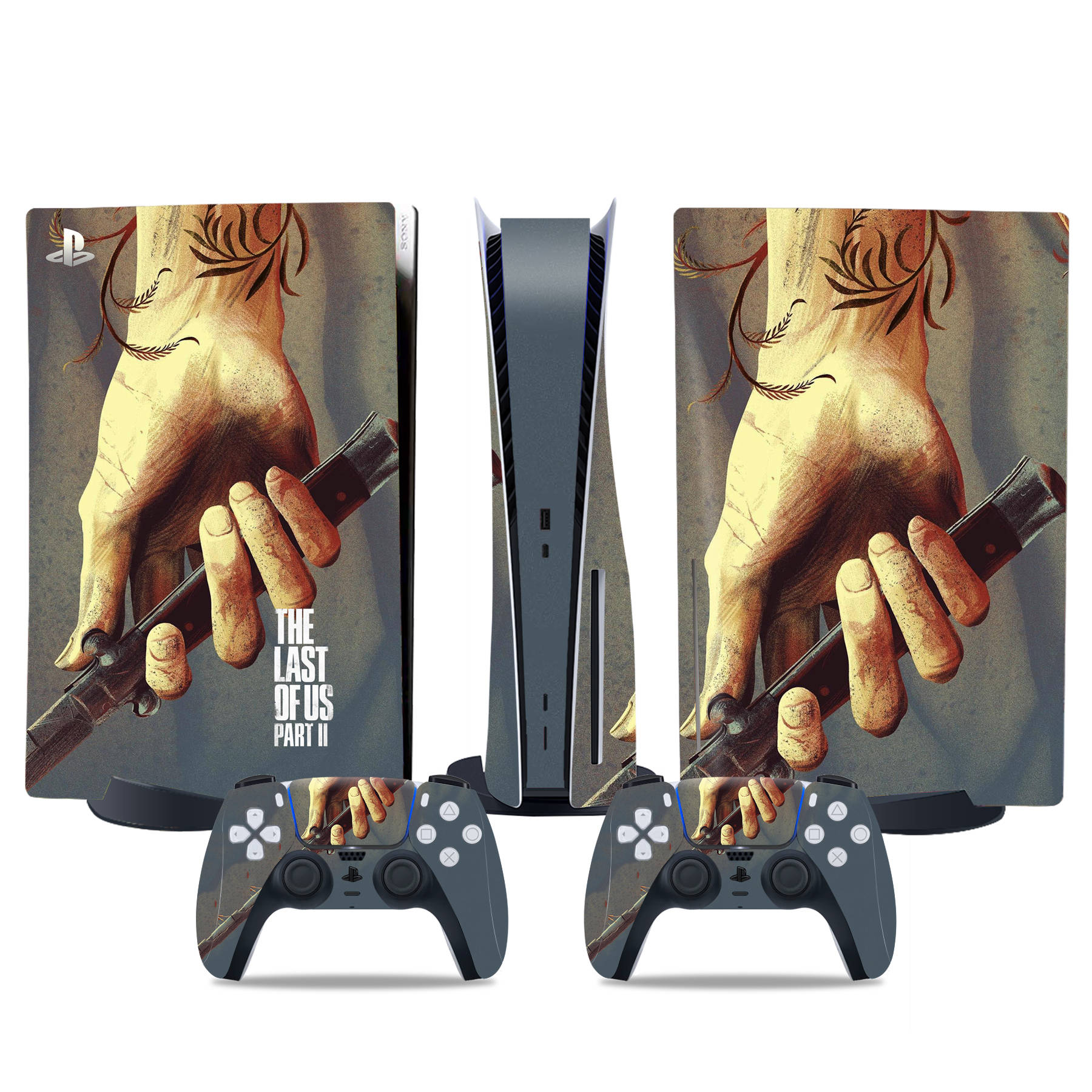PS5 Disc Edition Skin Decal Sticker, Custom Vinyl Wrap Cover for PS5 Disc sticker TN-DiskPS5-4861