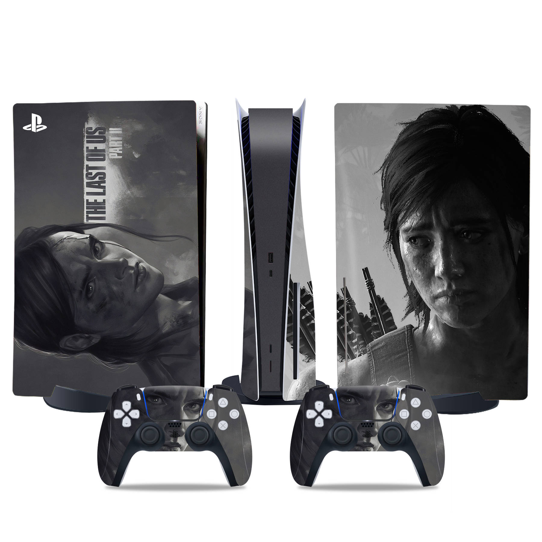 PS5 Disc Edition Skin Decal Sticker, Custom Vinyl Wrap Cover for PS5 Disc sticker TN-DiskPS5-4869