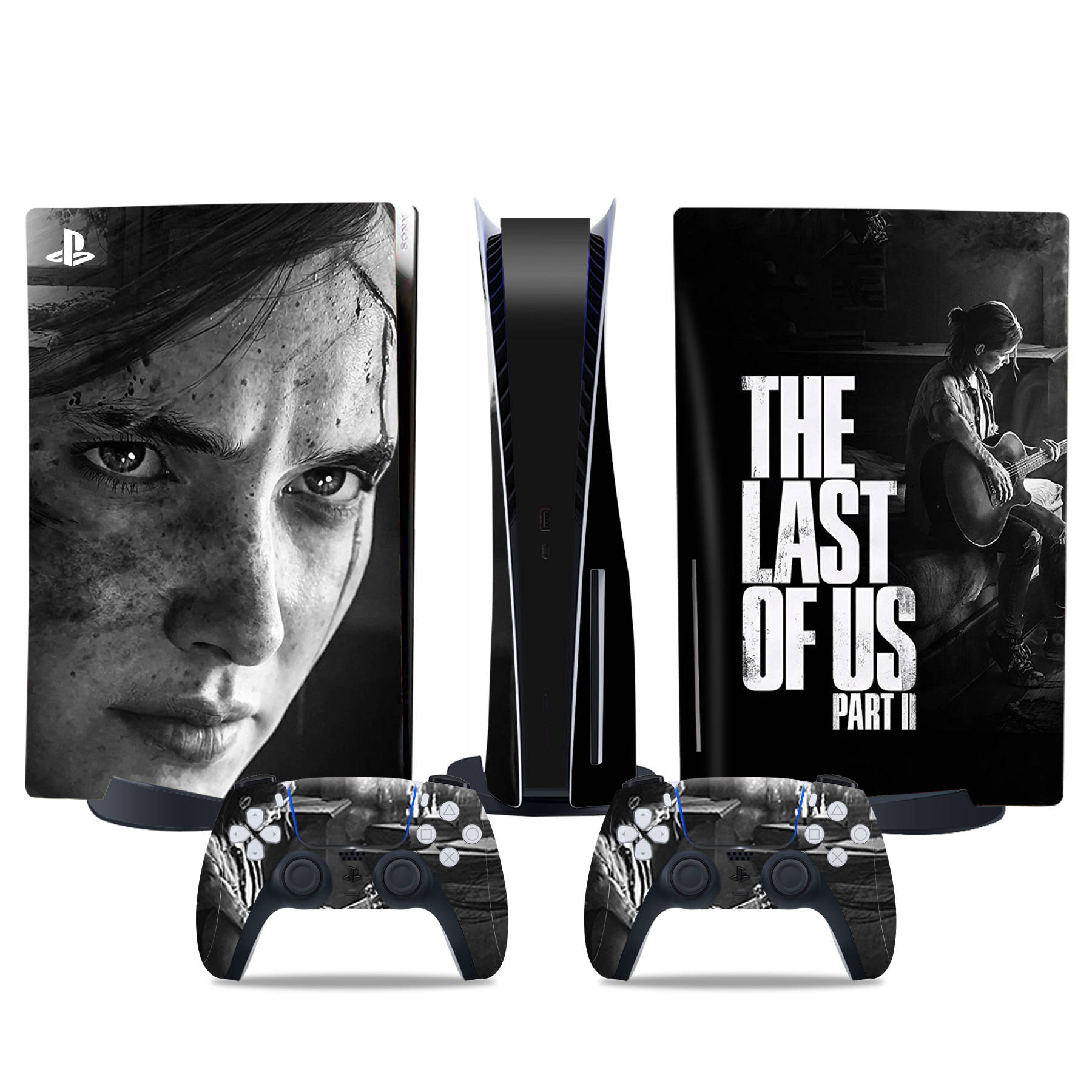 PS5 Disc Edition Skin Decal Sticker, Custom Vinyl Wrap Cover for PS5 Disc sticker TN-DiskPS5-4866