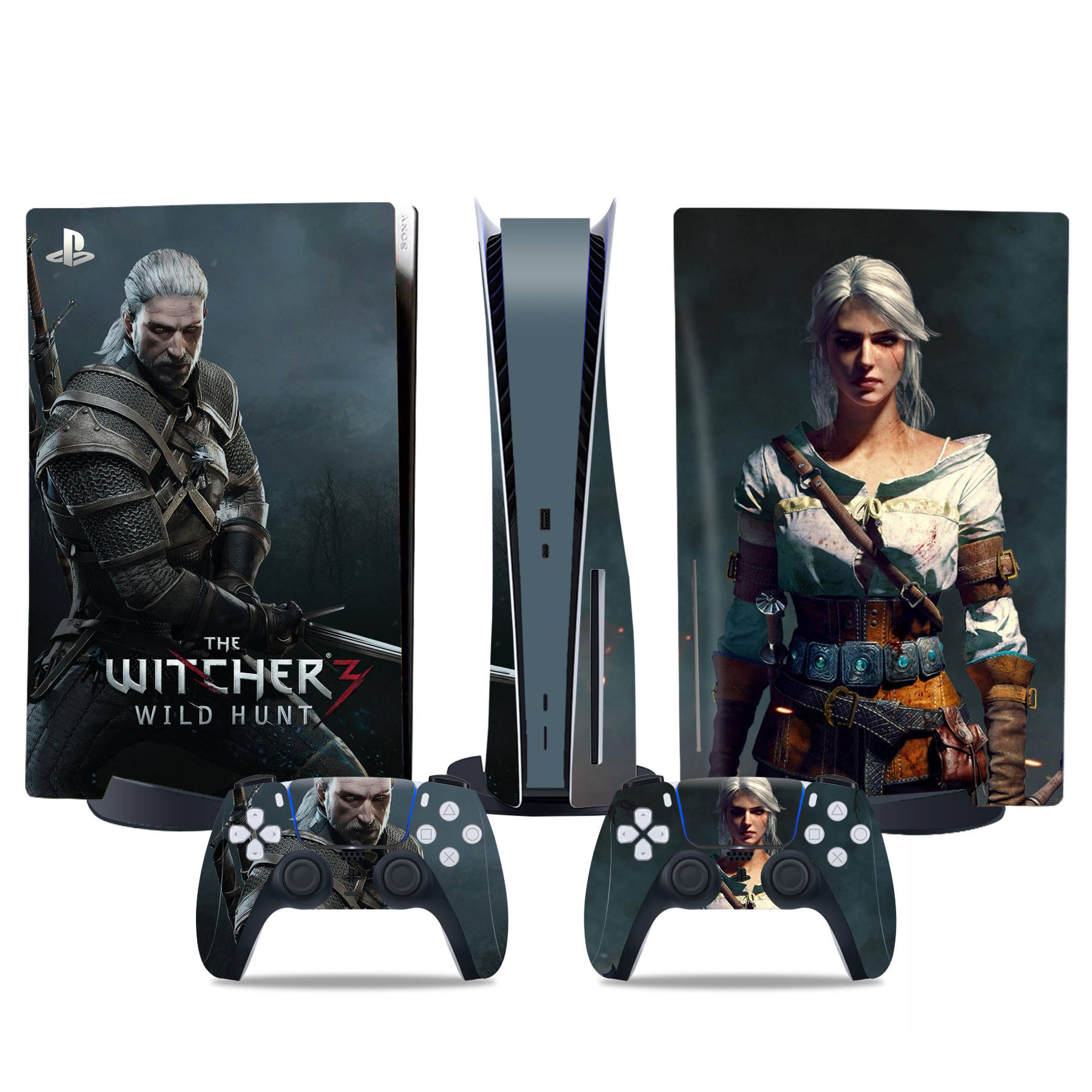 PS5 Disc Edition Skin Decal Sticker, Custom Vinyl Wrap Cover for PS5 Disc sticker TN-DiskPS5-4895