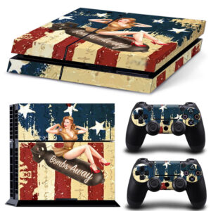 PS4 Sticker Cover Skin Decal Vinyl Console Controller For Playstation 4 PS4 TN-PS4-0002