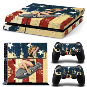 PS4 Sticker Cover Skin Decal Vinyl Console Controller For Playstation 4 PS4 TN-PS4-0003
