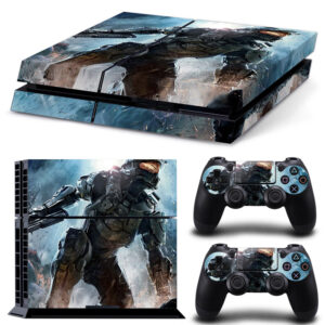 PS4 Console Vinyl Skin Sticker Controle for Playstation Cover skin + 2 Controllers Gamepad Decal TN-PS4-0014