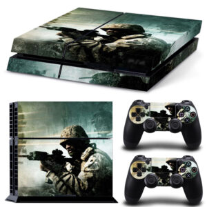 PS4 Console Vinyl Skin Sticker Controle for Playstation Cover skin  + 2 Controllers Gamepad Decal TN-PS4-0015