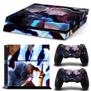 PS4 Console Vinyl Skin Sticker Controle for Playstation Cover skin + 2 Controllers Gamepad Decal TN-PS4-0018