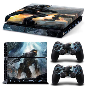 PS4 Console Vinyl Skin Sticker Controle for Playstation Cover skin + 2 Controllers Gamepad Decal TN-PS4-0020