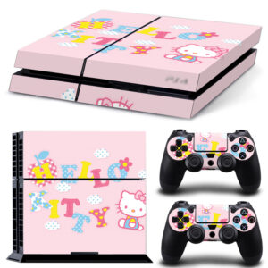 PS4 Console Vinyl Skin Sticker Controle for Playstation Cover skin + 2 Controllers Gamepad Decal TN-PS4-0022