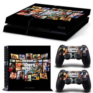 PS4 Vinyl Skin For Sony Playstation 4 Controller Console Cover Sticker And 2 Controller Gamepad Decal TN-PS4-0033