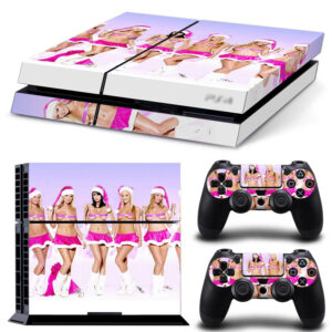PS4 Vinyl Skin For Sony Playstation 4 Controller Console Cover Sticker And 2 Controller Gamepad Decal TN-PS4-0037