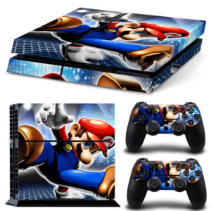 PS4 Vinyl Skin For Sony Playstation 4 Controller Console Cover Sticker And 2 Controller Gamepad Decal TN-PS4-0038