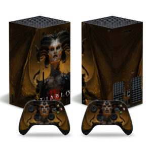 Xbox Series X Disc Whole Body PVC Vinyl Skin Stickers with 2pcs controllers stickers TN-SeriesX-0001