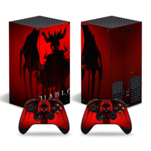 Xbox Series X Disc Whole Body PVC Vinyl Skin Stickers with 2pcs controllers stickers TN-SeriesX-0004