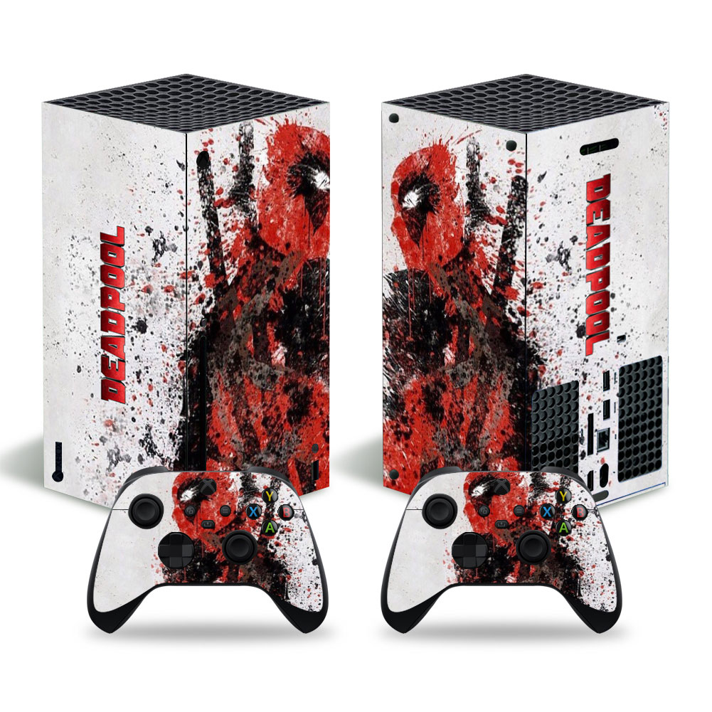 Xbox Series X Disc Whole Body PVC Vinyl Skin Stickers with 2pcs controllers stickers TN-SeriesX-0020