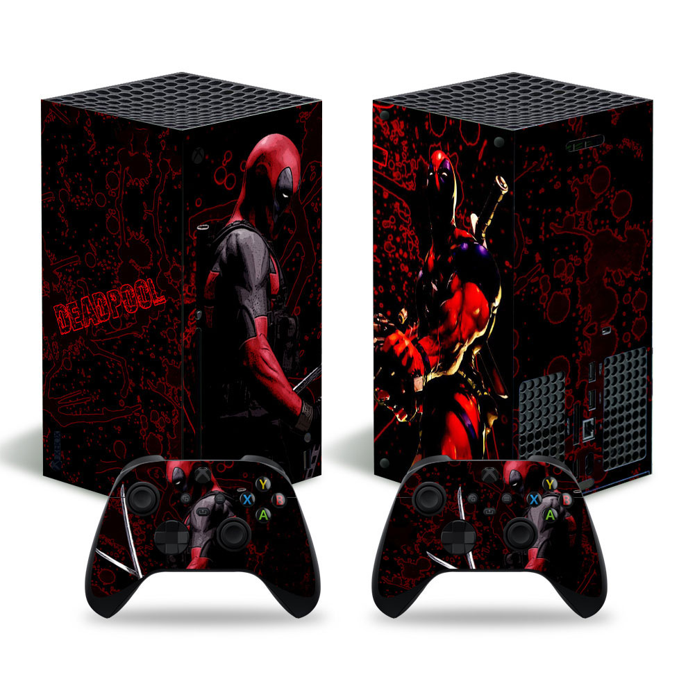 Xbox Series X Disc Whole Body PVC Vinyl Skin Stickers with 2pcs controllers stickers TN-SeriesX-0031