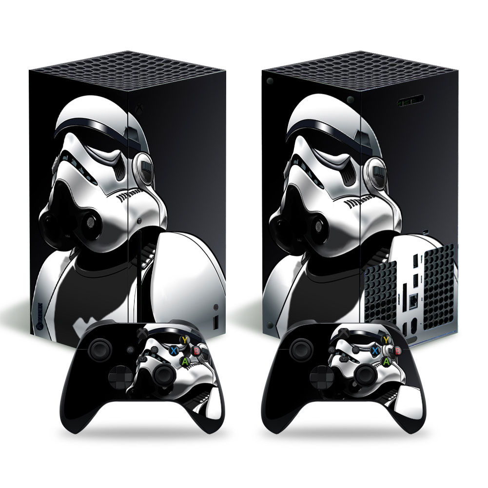 Xbox Series X Disc Whole Body PVC Vinyl Skin Stickers with 2pcs controllers stickers TN-SeriesX-0040