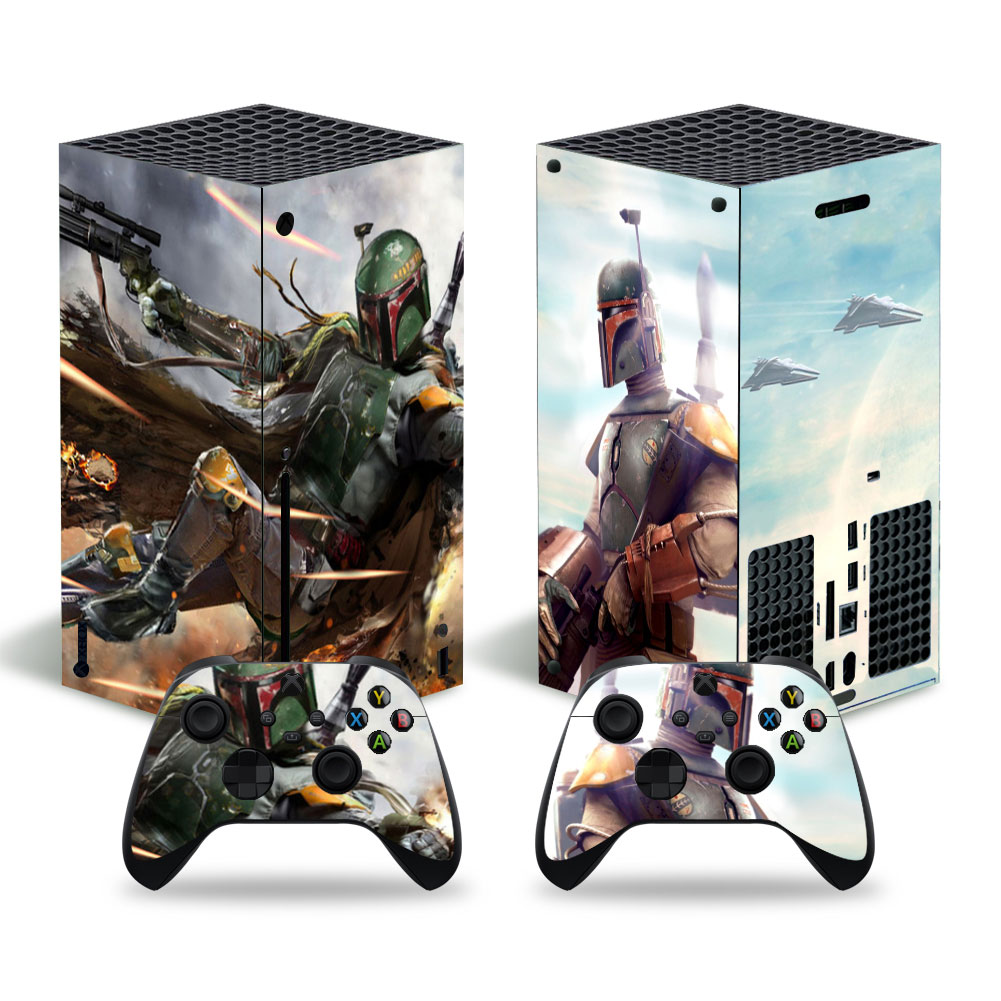 Xbox Series X Disc Whole Body PVC Vinyl Skin Stickers with 2pcs controllers stickers TN-SeriesX-0048